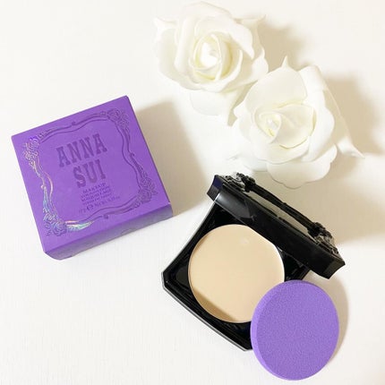 メイクアップ/ANNA SUI/パウダーファンデーションを使ったクチコミ(1枚目)