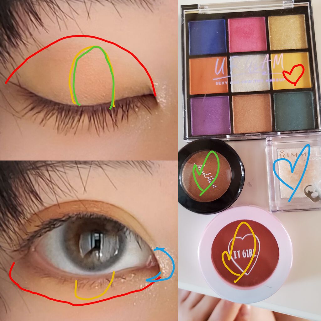 エンジェル ハート アイカラーズ/エンジェルハート/単色アイシャドウを使ったクチコミ（2枚目）