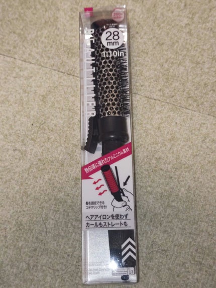 クリップ熱伝導ヘアブラシ/DAISO/ヘアブラシを使ったクチコミ(5枚目)