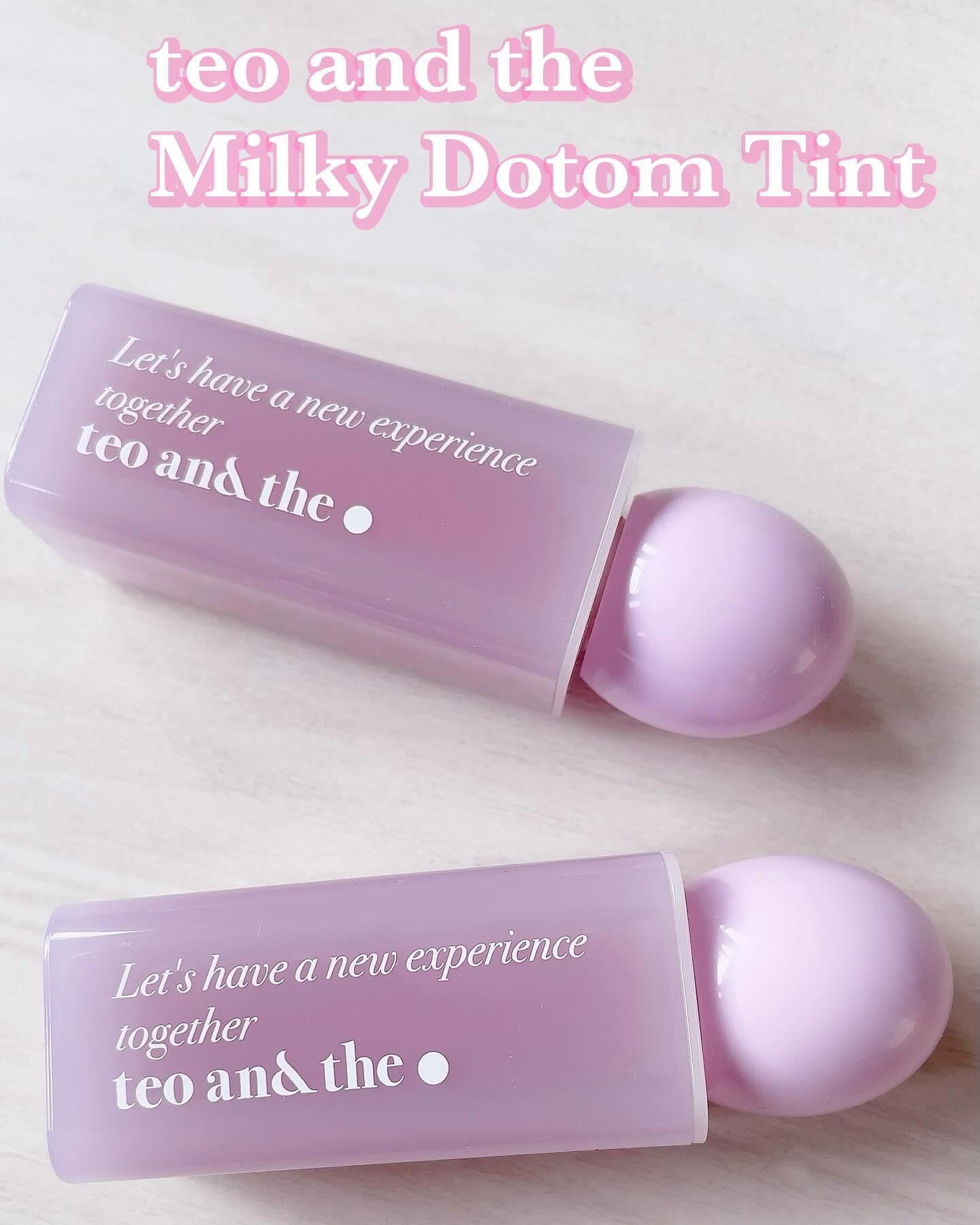 teo and the Milky Dotom Tint/タオアンダー/リップグロスを使ったクチコミ（1枚目）