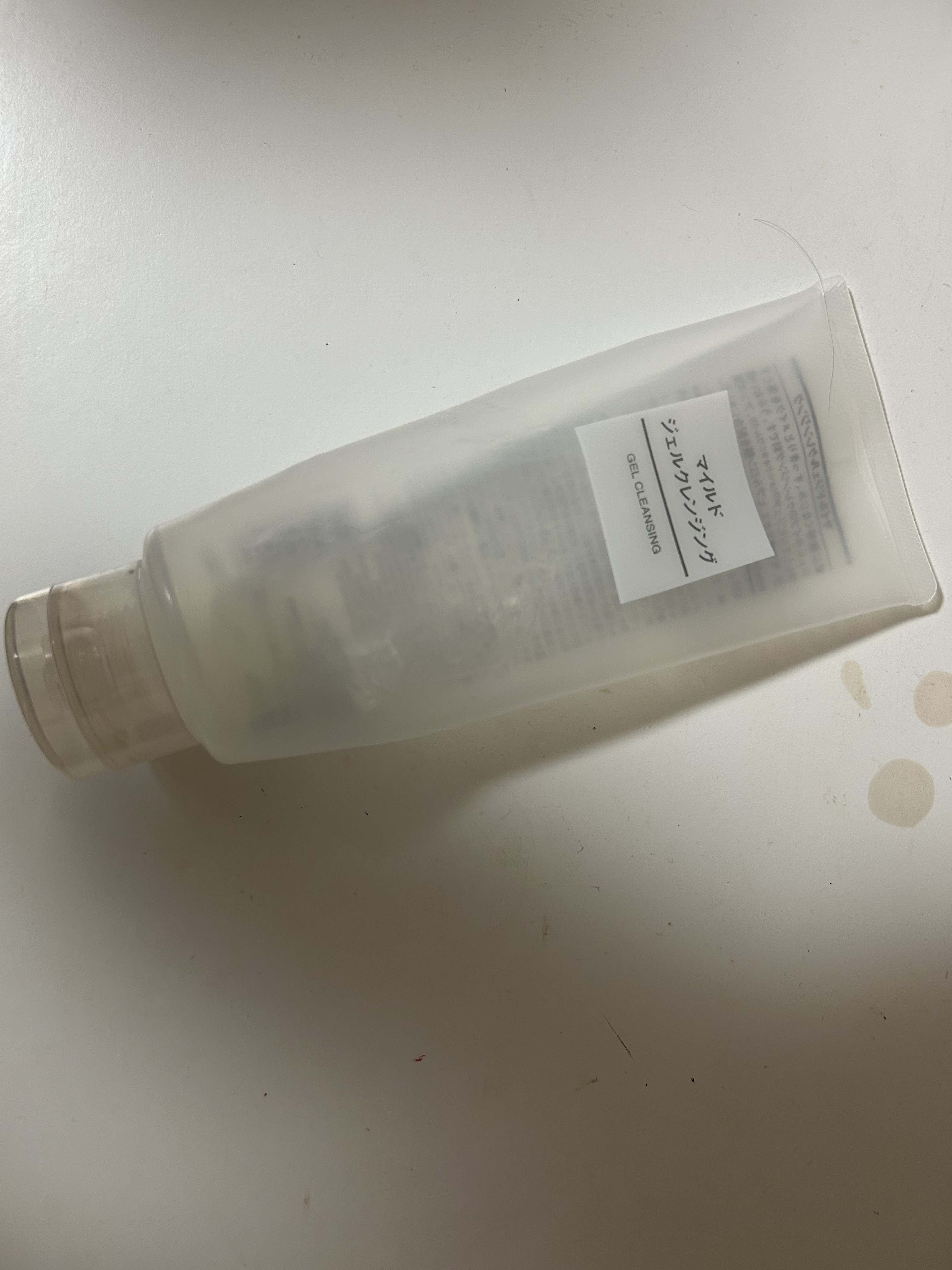 マイルドジェルクレンジング/無印良品/クレンジングジェルを使ったクチコミ（1枚目）