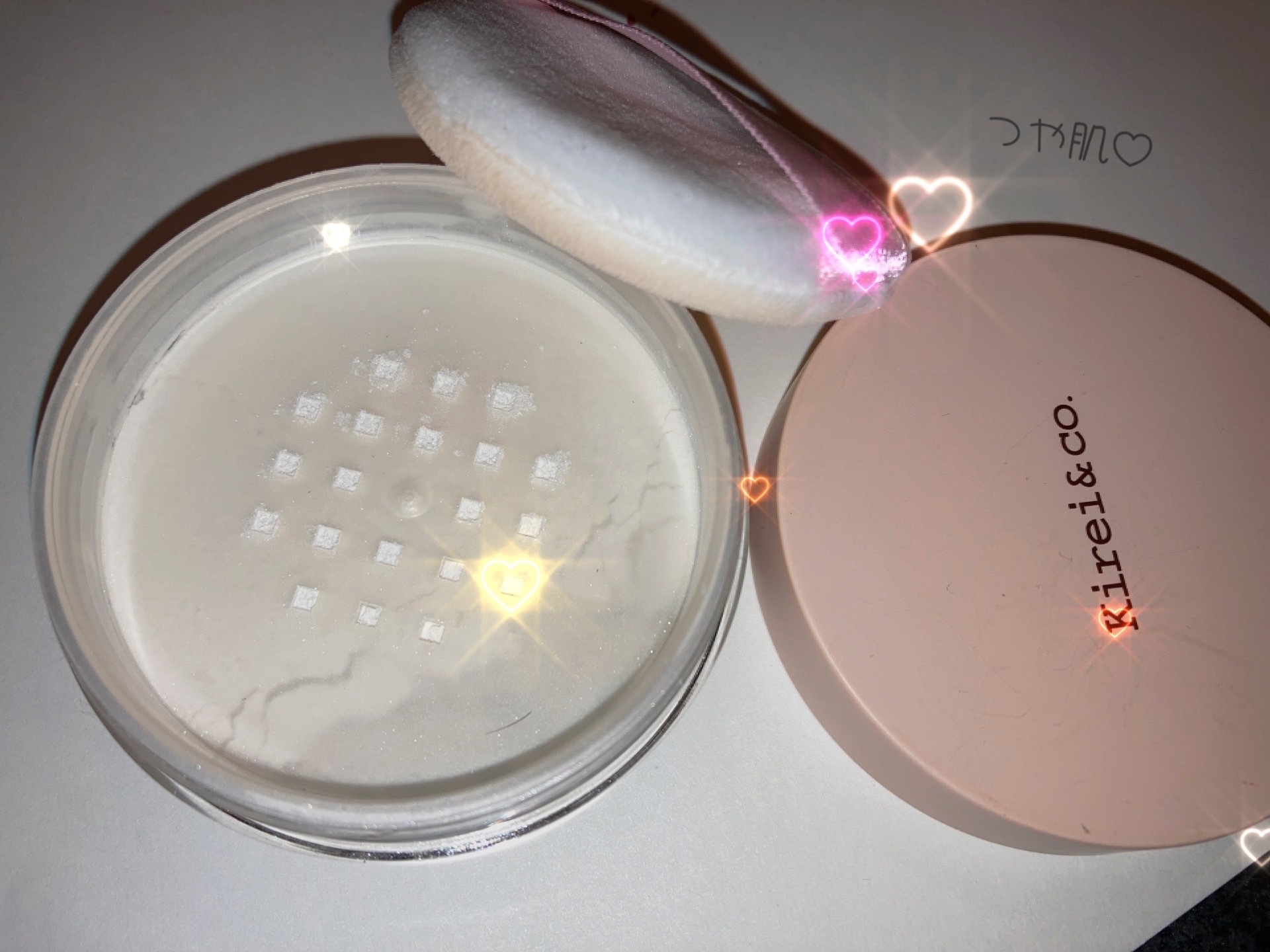 フィニッシングパウダー/Kirei&co./ルースパウダーを使ったクチコミ（1枚目）