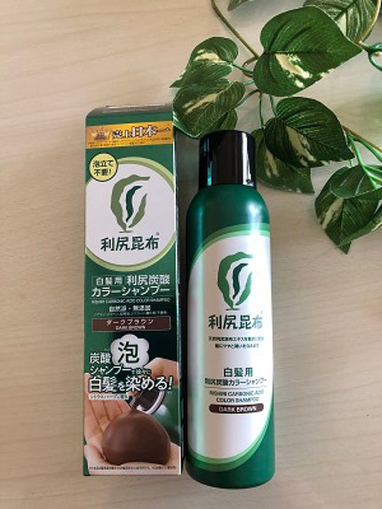 試してみた】白髪用 利尻炭酸カラーシャンプー 自然派club 試してみた】白髪用 利尻炭酸カラーシャンプー 自然派club