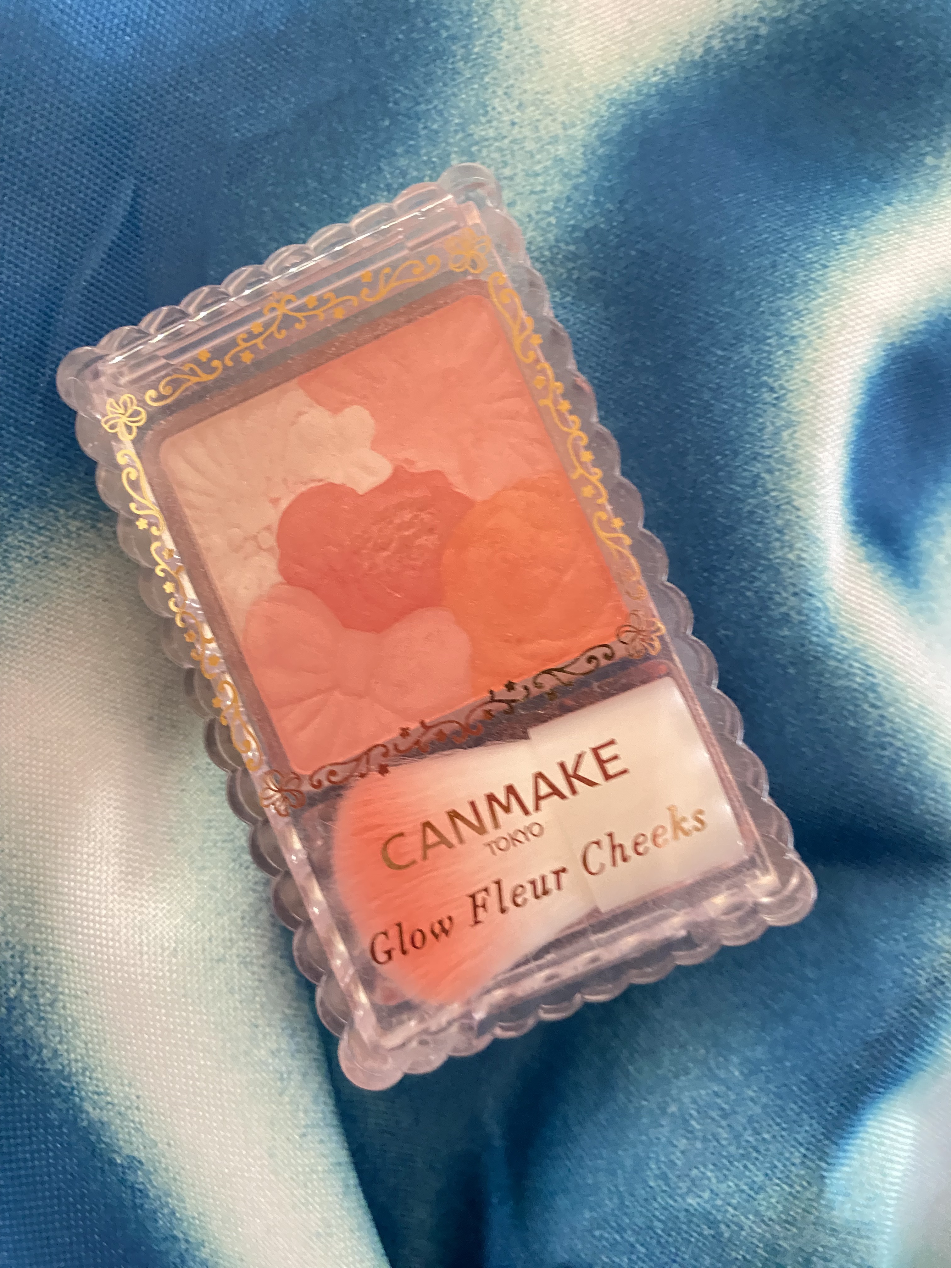 グロウフルールチークス/キャンメイク/パウダーチークを使ったクチコミ（1枚目）