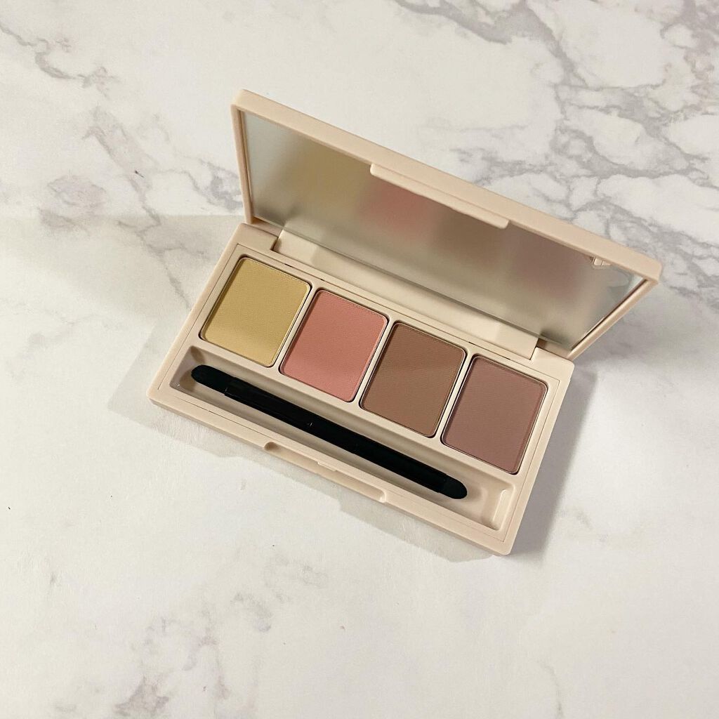 足しパレ 02 彫り深モーヴ/Fujiko/アイシャドウパレットを使ったクチコミ（1枚目）