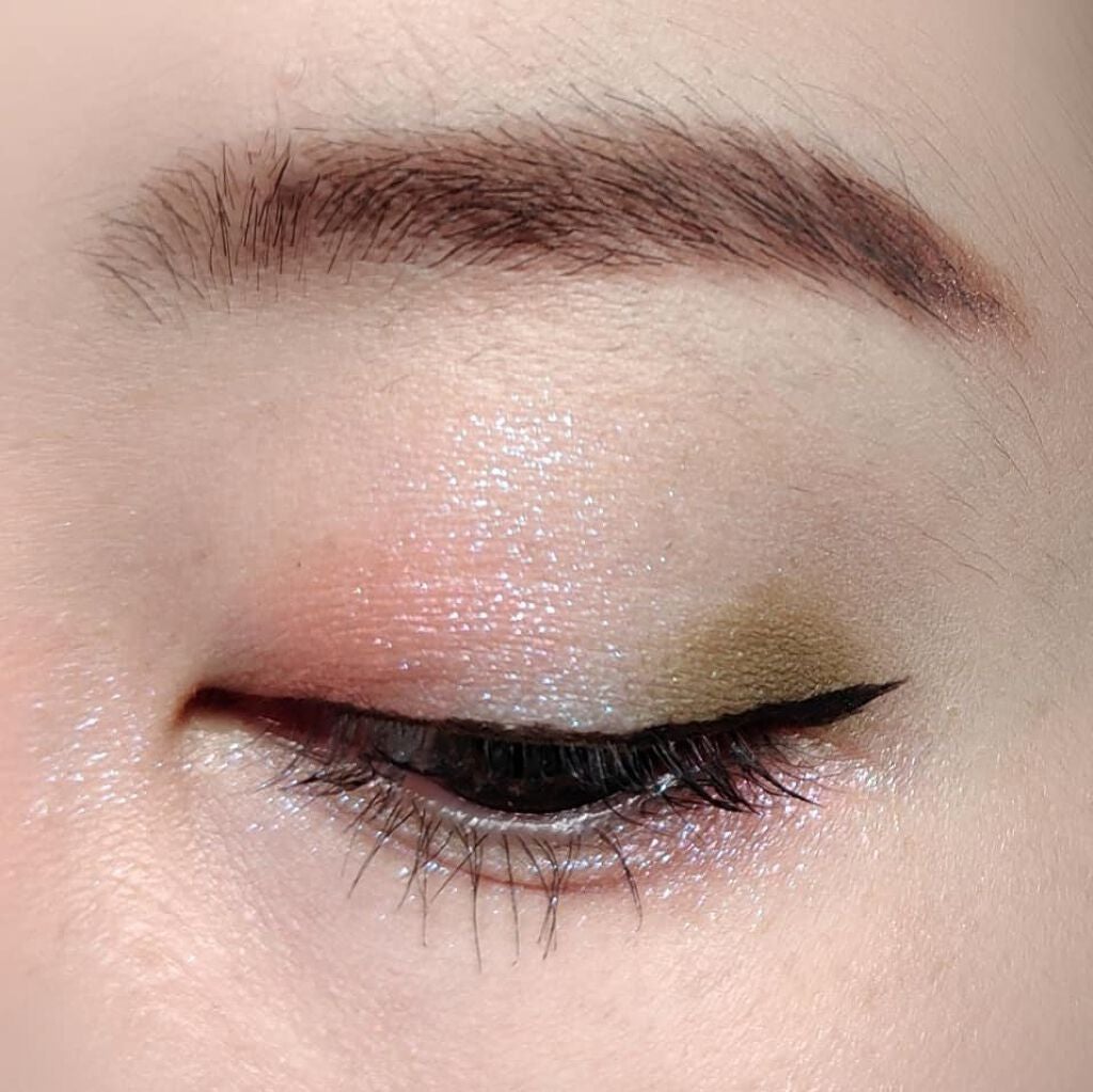 マルチグリッターカラー/ENBAN TOKYO/単色アイシャドウを使ったクチコミ(5枚目)