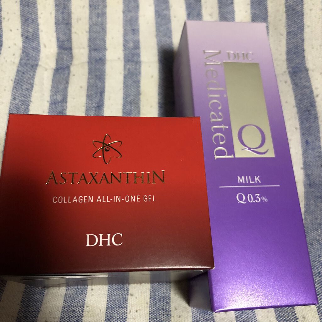 アスタキサンチン コラーゲン オールインワンジェル/DHC/オールインワン化粧品を使ったクチコミ（1枚目）