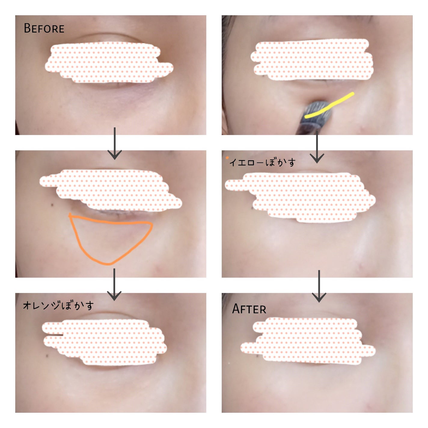 メルティフィットコンシーラー/インテグレート/パレットコンシーラーを使ったクチコミ(2枚目)