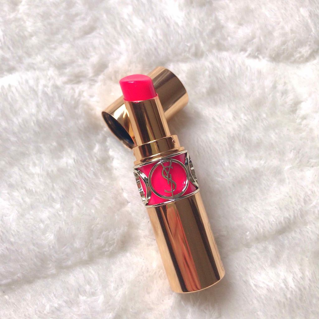ルージュ ヴォリュプテ シャイン/YVES SAINT LAURENT BEAUTE/口紅を使ったクチコミ(1枚目)