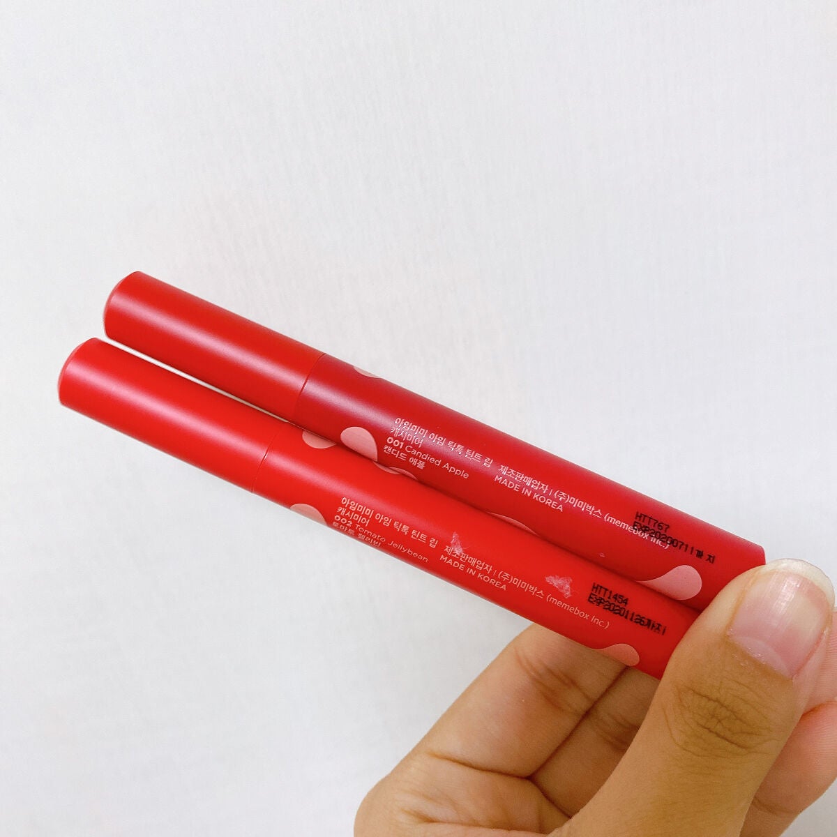 アイムティックトック ティントリップカシミア/i’m meme/リップティントを使ったクチコミ(2枚目)