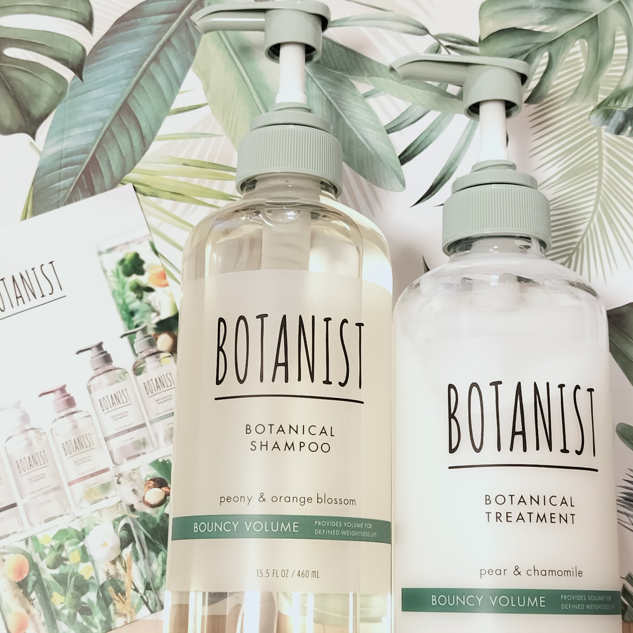 ボタニカルシャンプー／トリートメント(バウンシーボリューム) /BOTANIST/市販シャンプーを使ったクチコミ（1枚目）