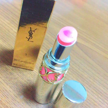 ヴォリュプテ ティント イン バーム #03

薄いピンク色で初心者でも使いやすいカラー💄💕
学校につけていってもバレないほどのほんのり色がつきます

このリップの上からグロスをつけても可愛いです💕