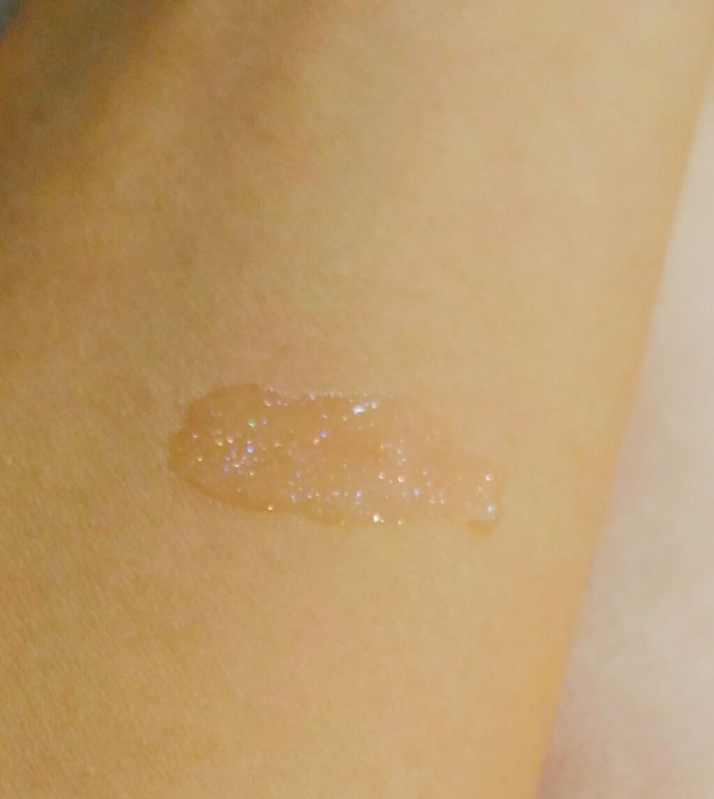 フルーティーピュアオイルリップ 03 ライチソーダ/キャンメイク/リップグロスを使ったクチコミ（2枚目）