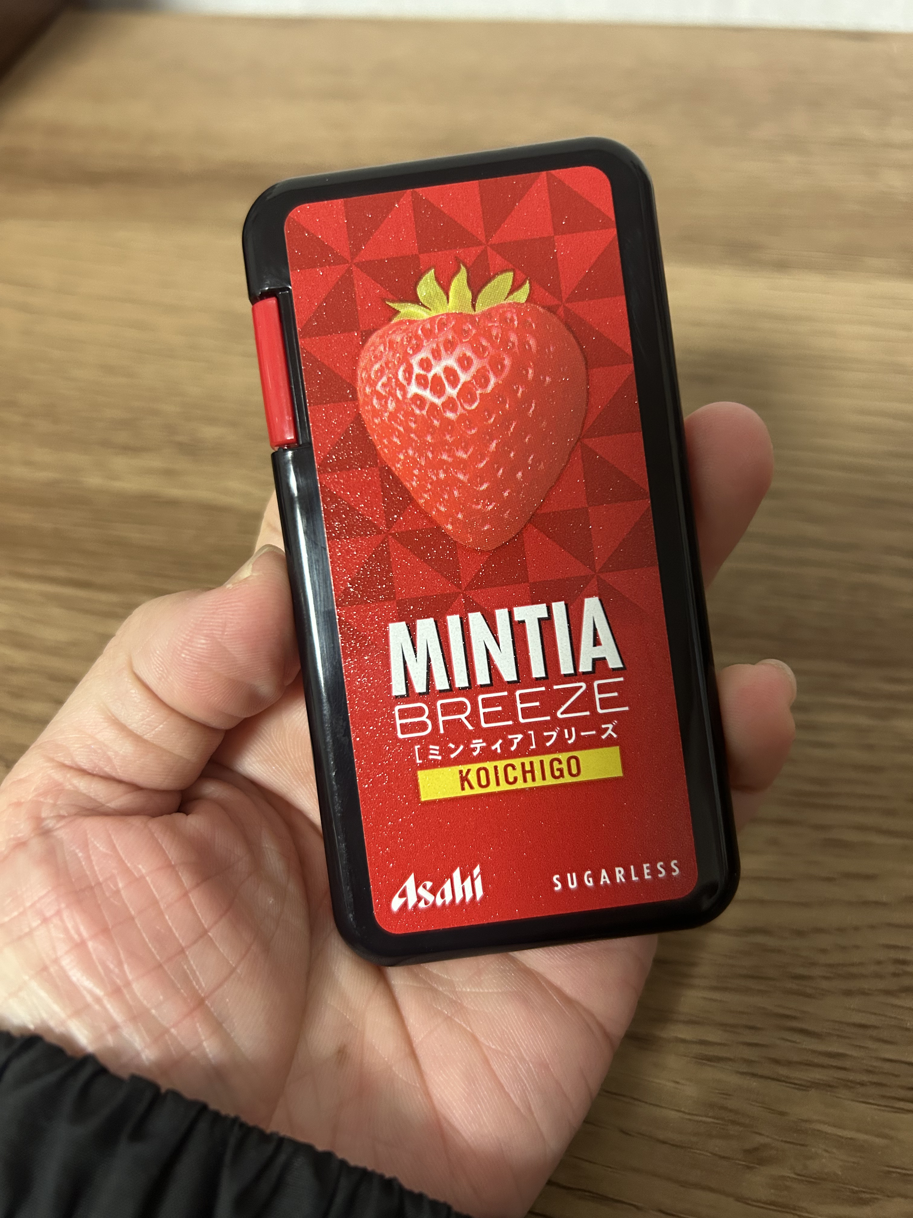 ミンティアブリーズ 濃苺/アサヒグループ食品/食品を使ったクチコミ（1枚目）