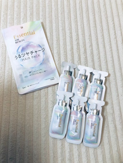 ザビューティ うるツヤチャージヘアパック/エッセンシャル/ヘアマスク・ヘアパックを使ったクチコミ(2枚目)