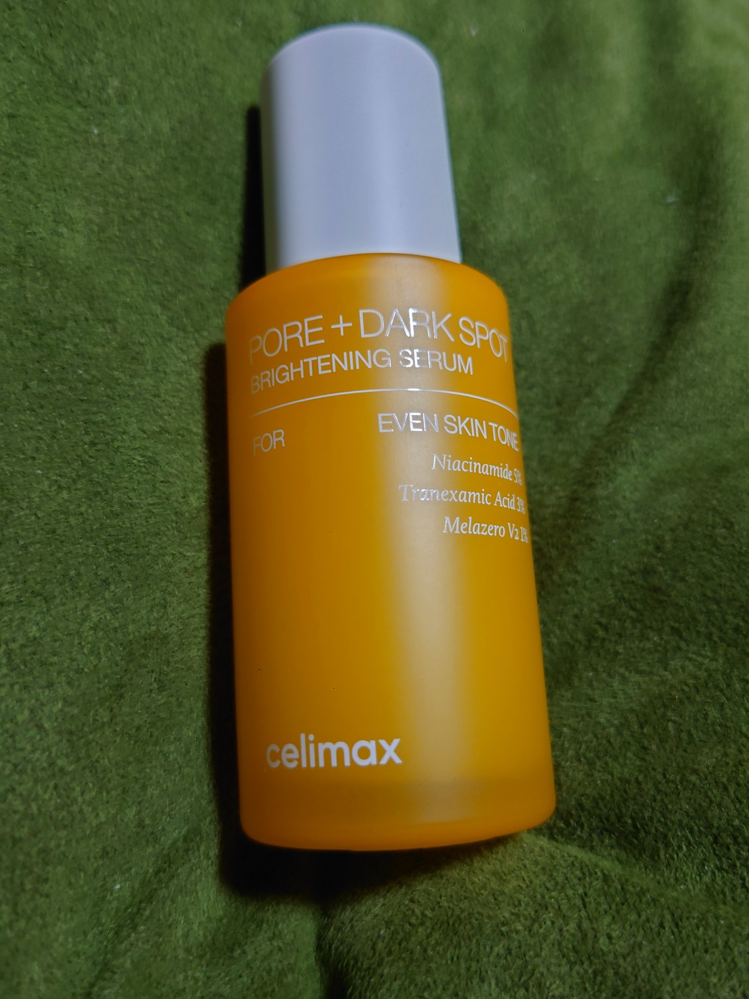 ポア ブライトニング シミケアセラム/celimax/美容液を使ったクチコミ（2枚目）