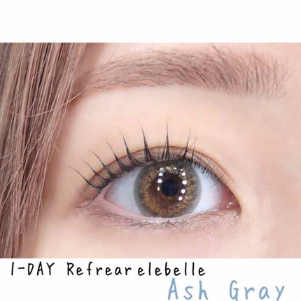 1DAY Refrear elebelle/Refrear/ワンデー(1DAY)カラコンを使ったクチコミ(2枚目)