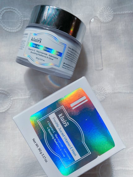 フレッシュリージュースドビタミンEマスク(90g)/Klairs/フェイスクリームを使ったクチコミ(1枚目)