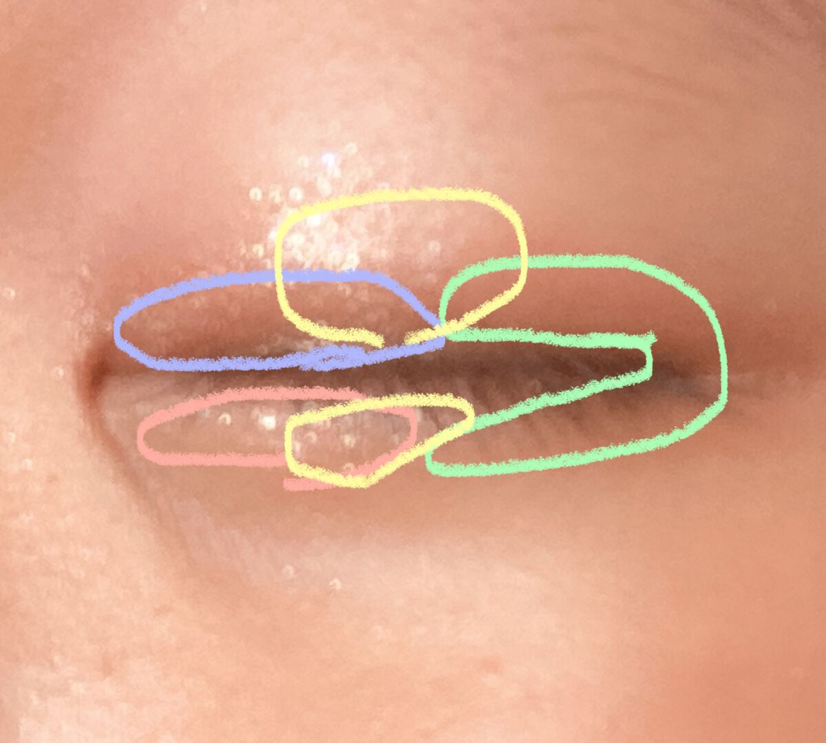 4色アイシャドウパレット/aZTK/アイシャドウパレットを使ったクチコミ(2枚目)