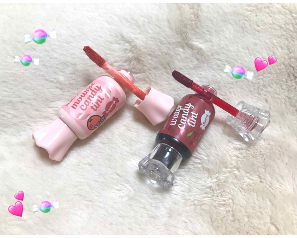 ムース キャンディー ティント/the SAEM/リップティントを使ったクチコミ(2枚目)