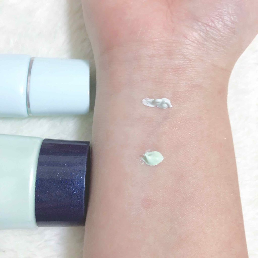 カラー メーキャップ クリーム(グリーン)/ちふれ/化粧下地を使ったクチコミ（2枚目）