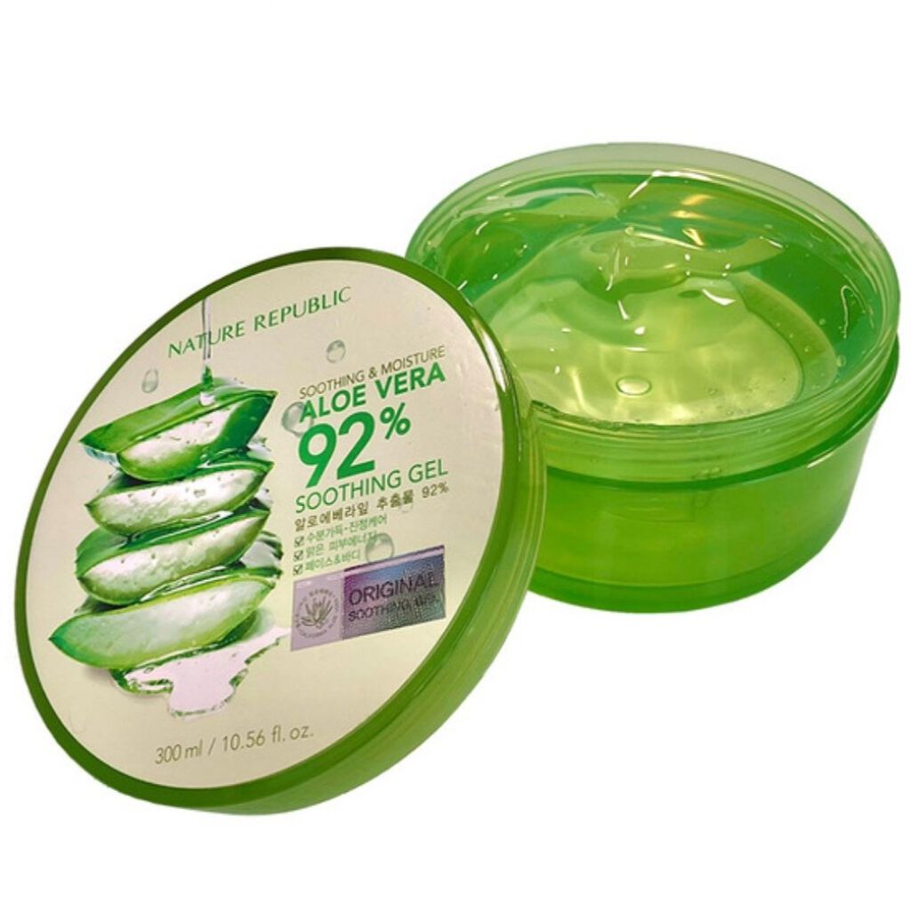 ハトムギ保湿ジェル(ナチュリエ スキンコンディショニングジェル)/ナチュリエ/美容液を使ったクチコミ(7枚目)