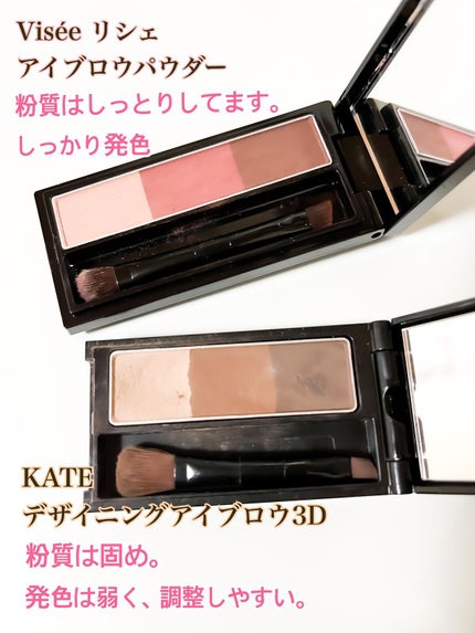 ケイト デザイニングアイブロウ3D/KATE/パウダーアイブロウを使ったクチコミ(2枚目)