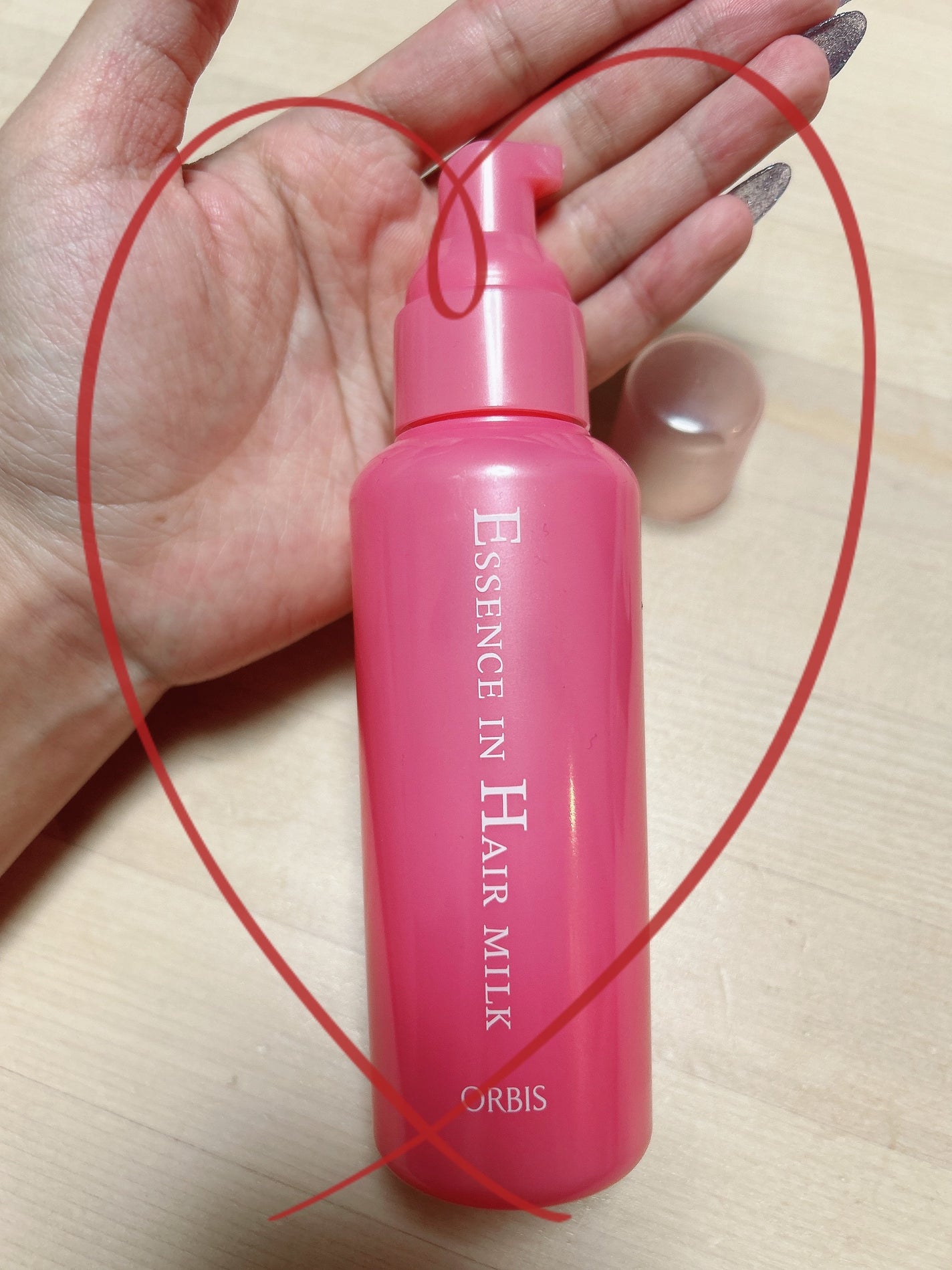 エッセンスインヘアミルク/オルビス/ヘアミルクを使ったクチコミ(1枚目)