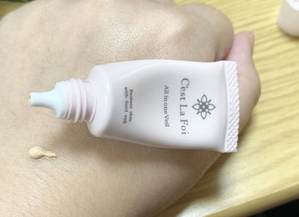 オールインワンヴェール/セラフォア/リキッドファンデーションを使ったクチコミ(3枚目)