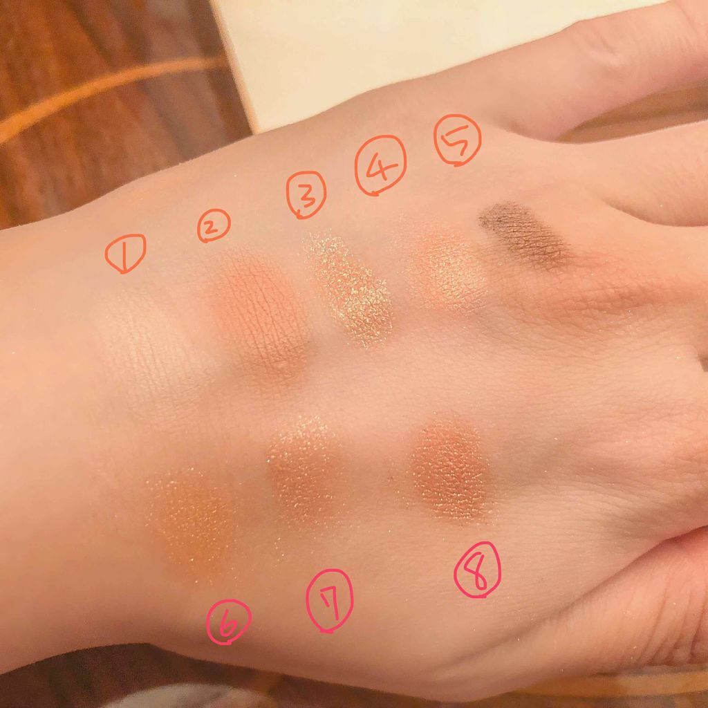 バレンタインボックス/VAVI MELLO/アイシャドウパレットを使ったクチコミ（3枚目）