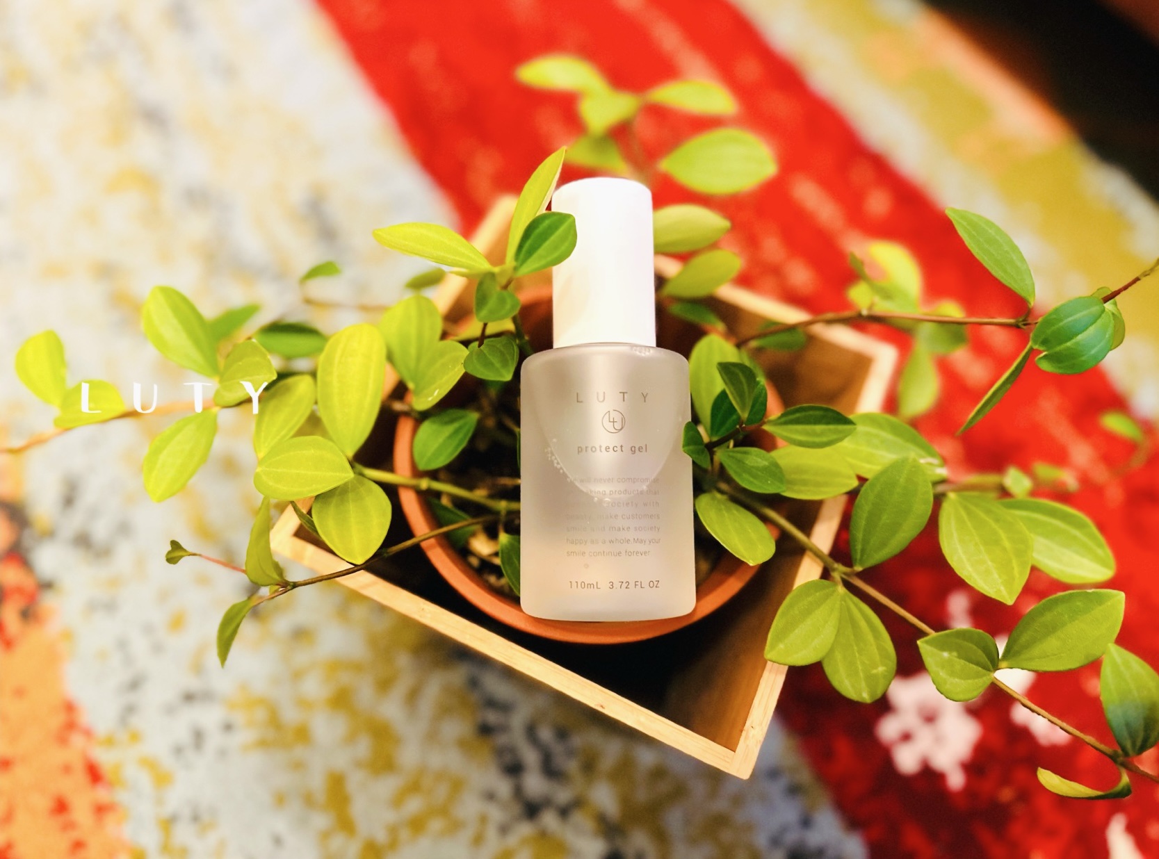 ルーティー プロテクトジェル/LUTY/アウトバストリートメントを使ったクチコミ（1枚目）