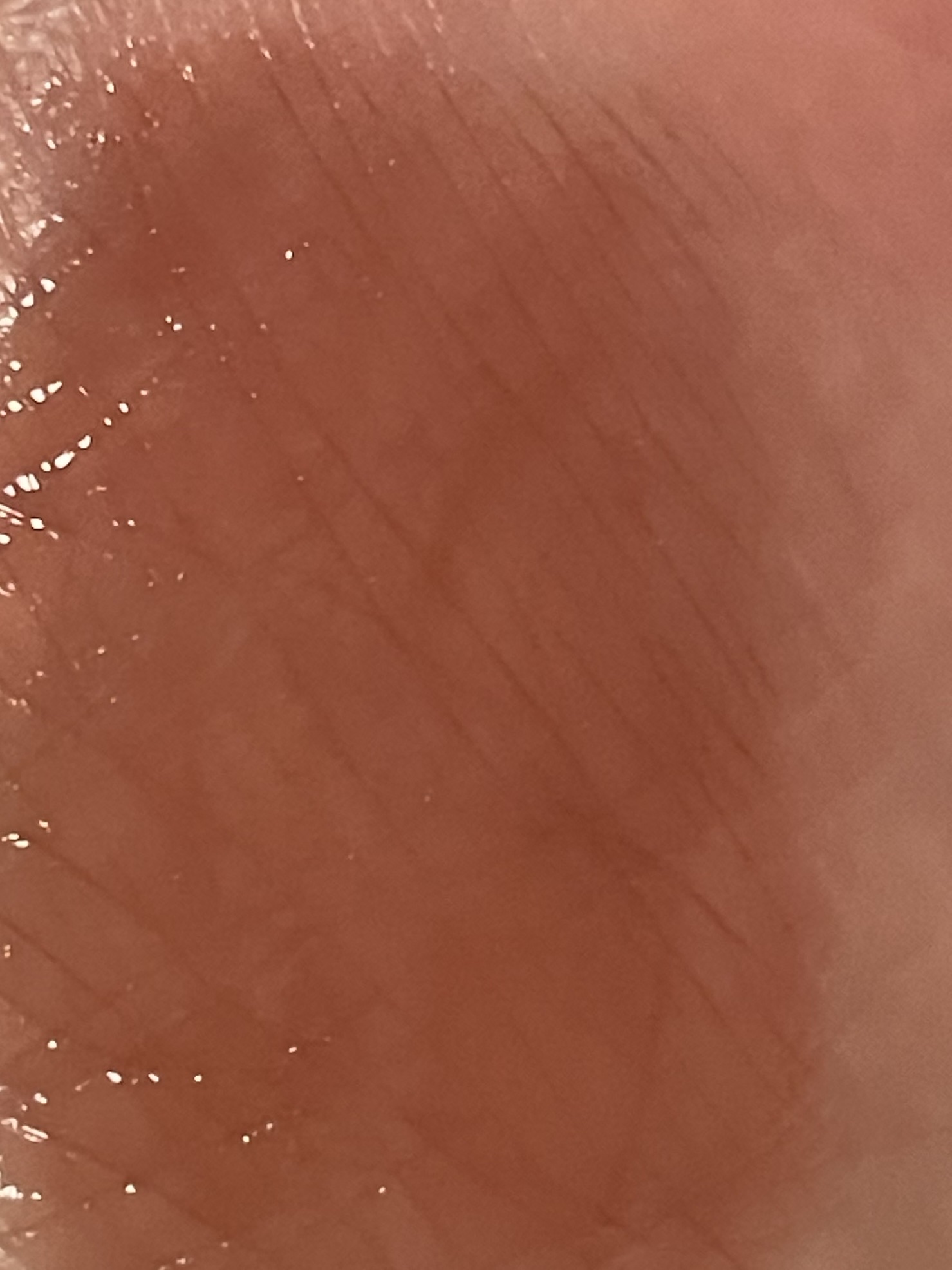 アンドバイロムアンド　グラッシーボムティント VD02 Choco bomb/&nd by rom&nd/リップティントを使ったクチコミ（3枚目）