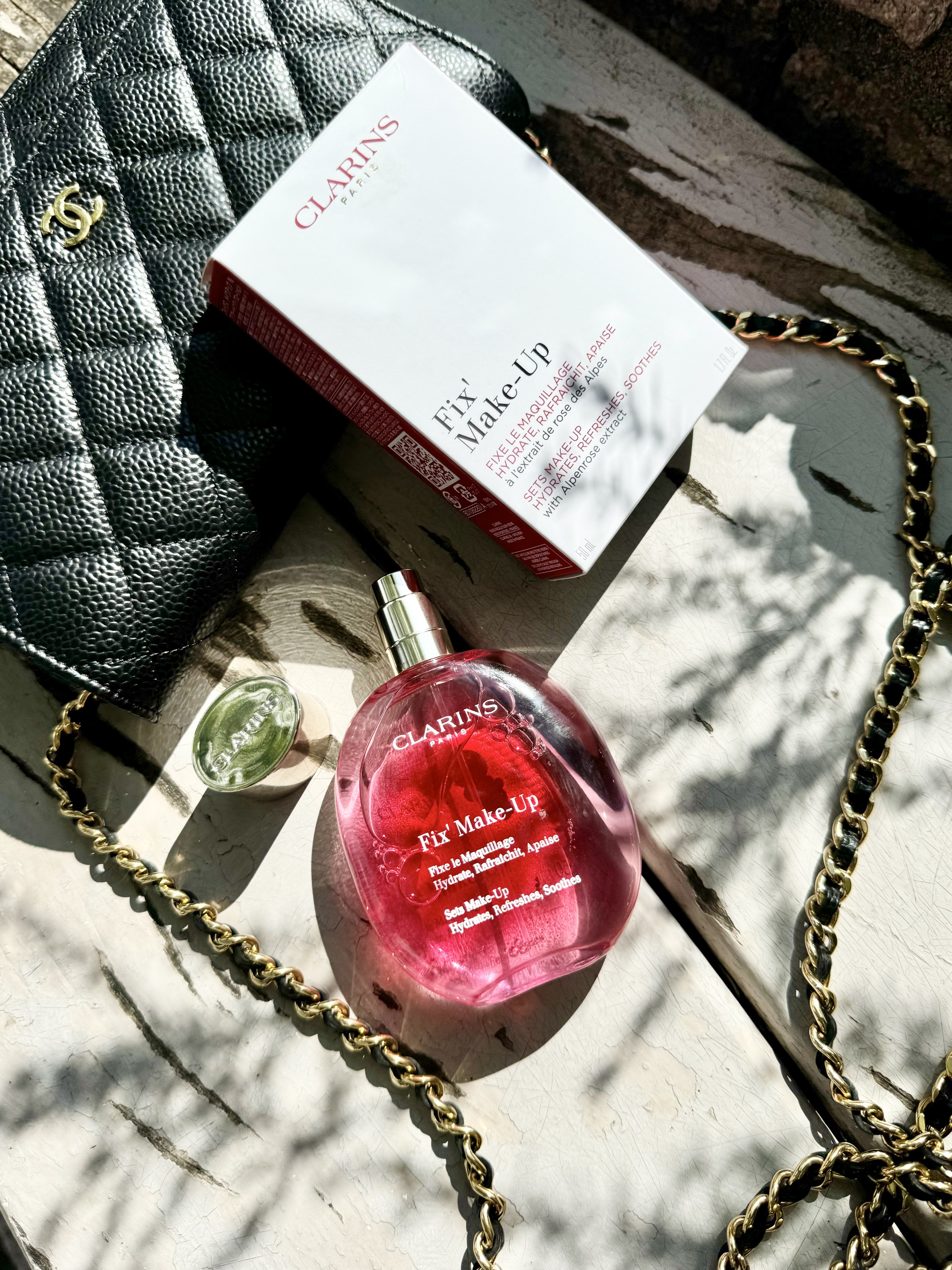 フィックス メイクアップ N/CLARINS/ミスト状化粧水を使ったクチコミ（1枚目）