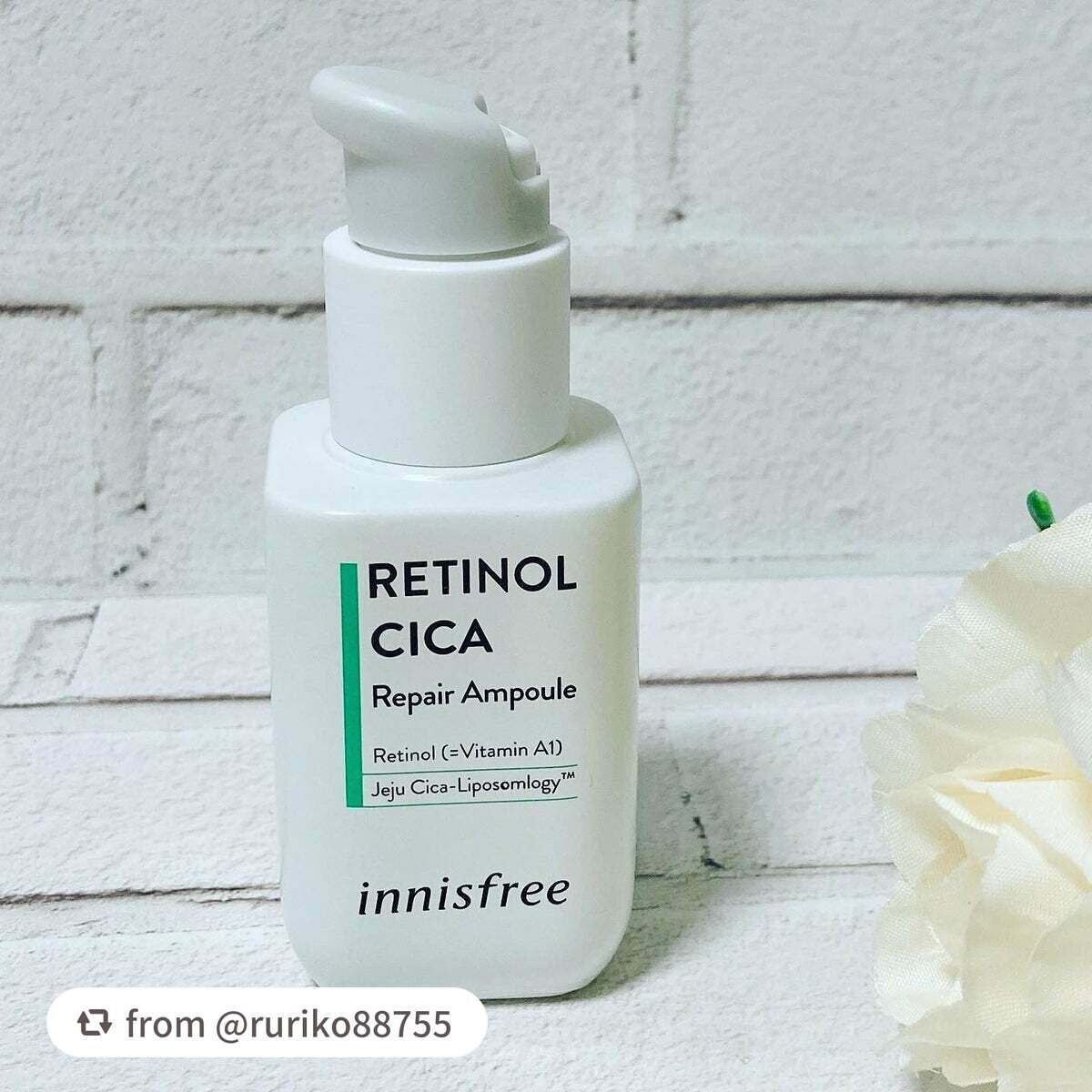 レチノール シカ リペア セラム/innisfree/美容液を使ったクチコミ(1枚目)