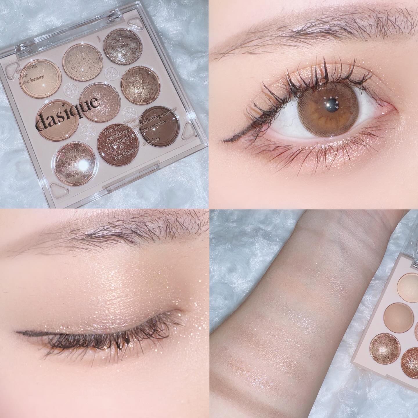 シャドウパレット/dasique/アイシャドウパレットを使ったクチコミ（1枚目）