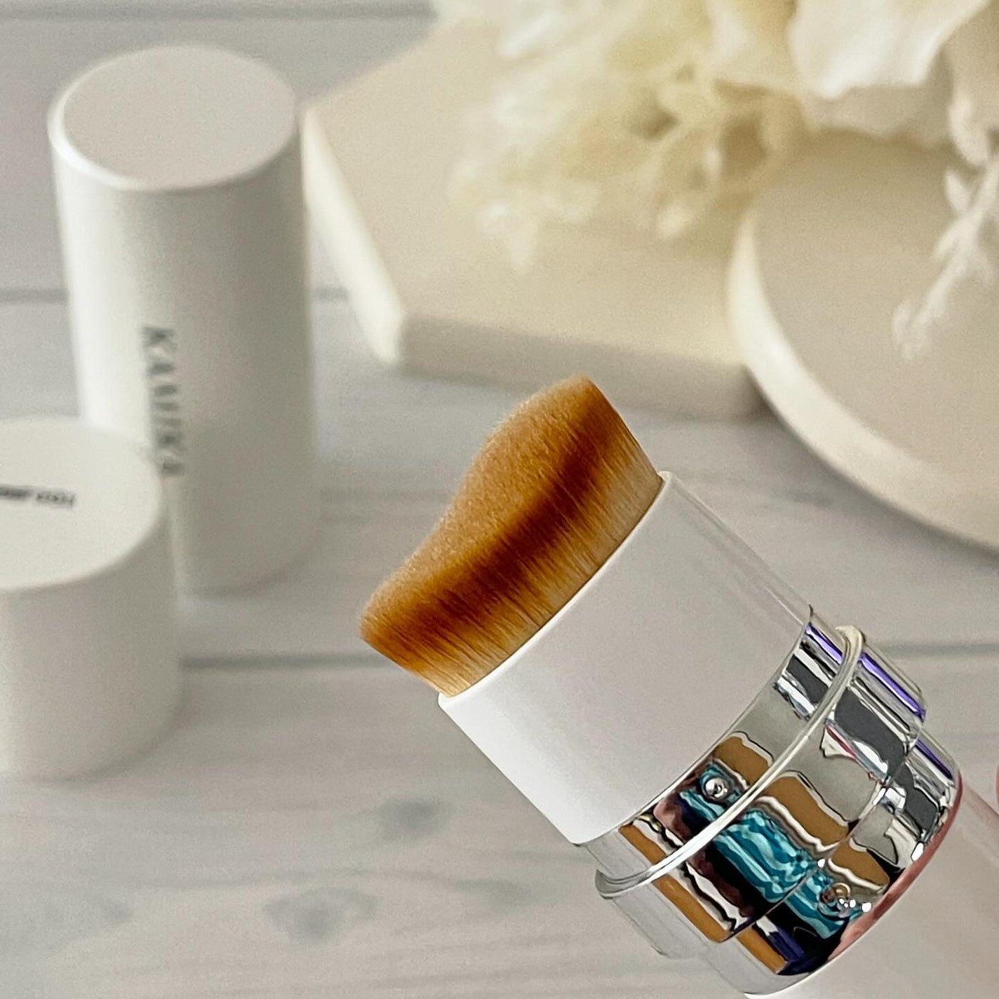 シルキースティックファンデーション/KAMIKA/その他ファンデーションを使ったクチコミ(5枚目)