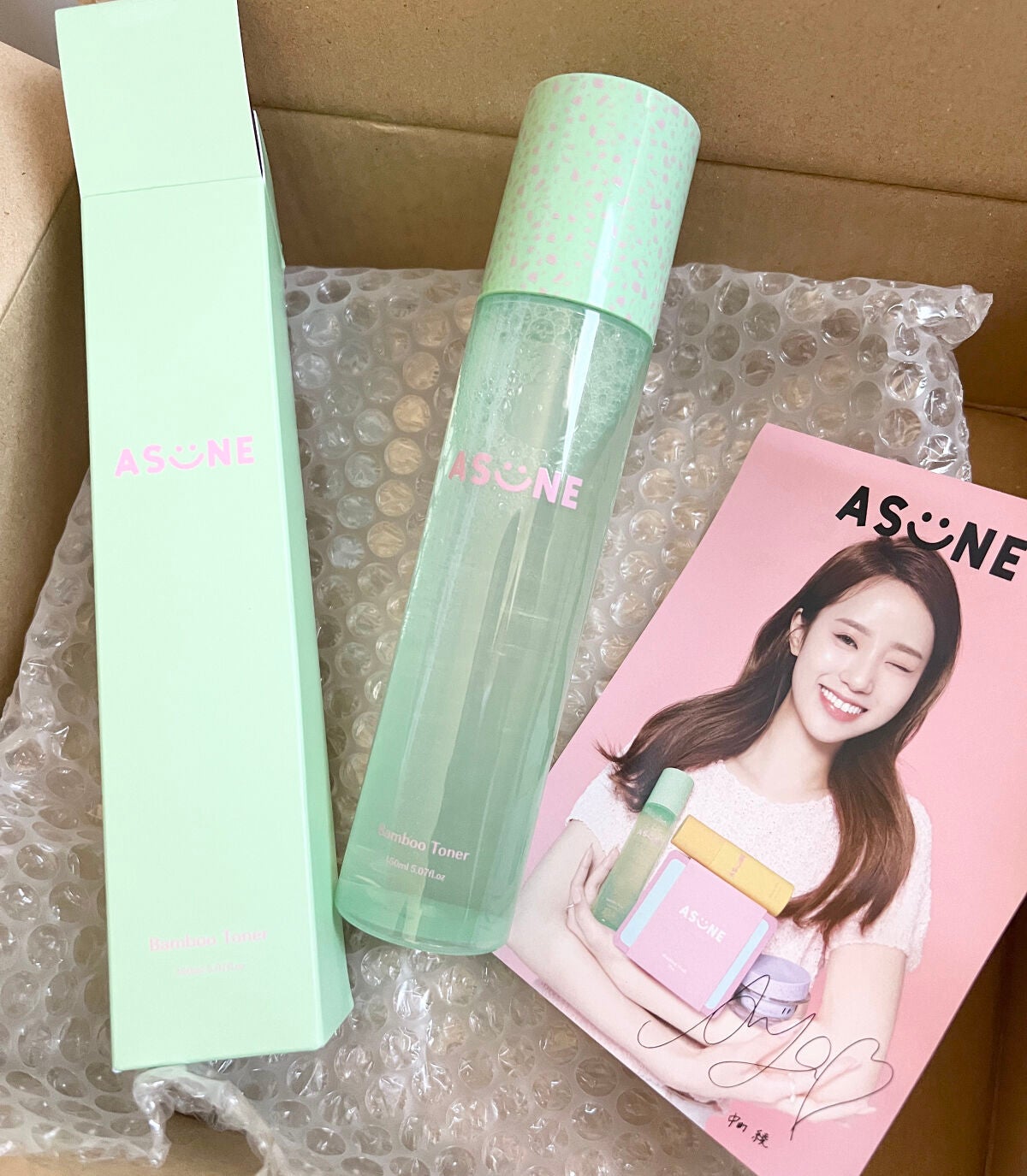 バンブートナー/ASUNE /化粧水を使ったクチコミ(1枚目)