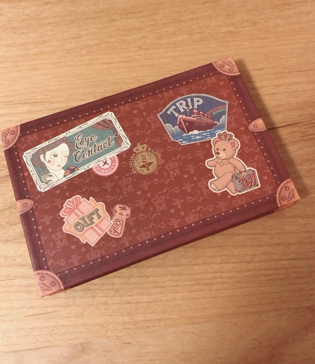 ナイストゥミーチュートランク/MAJOLICA MAJORCA/アイシャドウパレットを使ったクチコミ(3枚目)