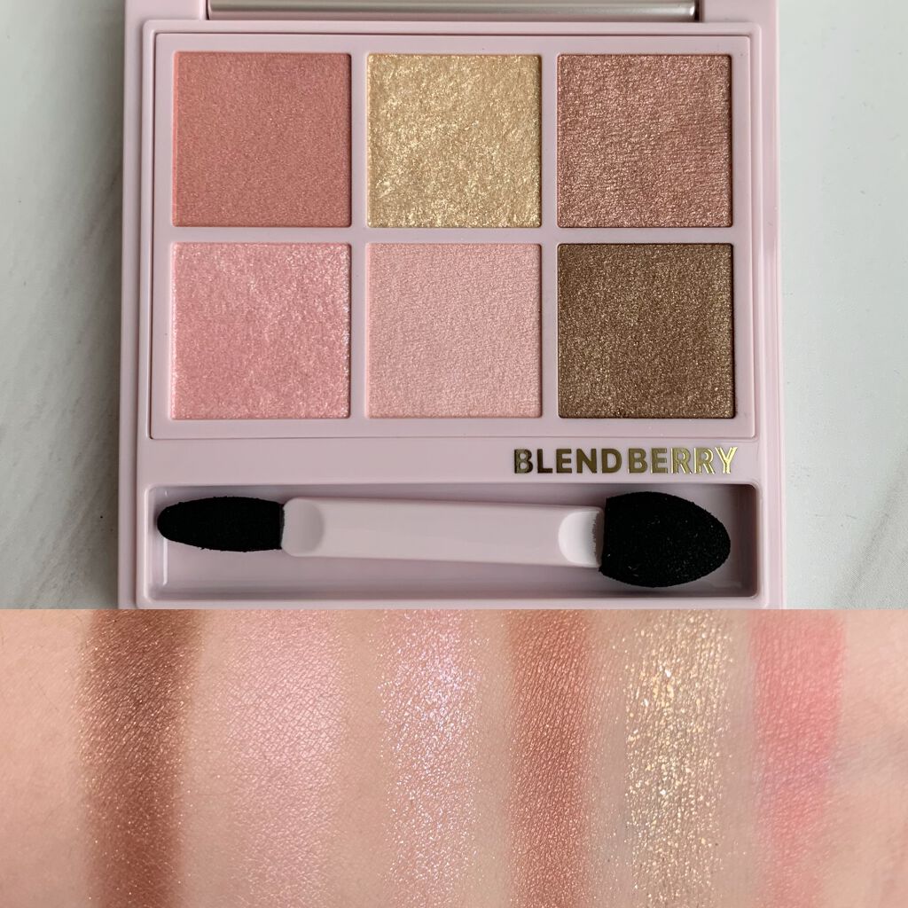 オーラクリエイション/BLEND BERRY/アイシャドウパレットを使ったクチコミ(2枚目)