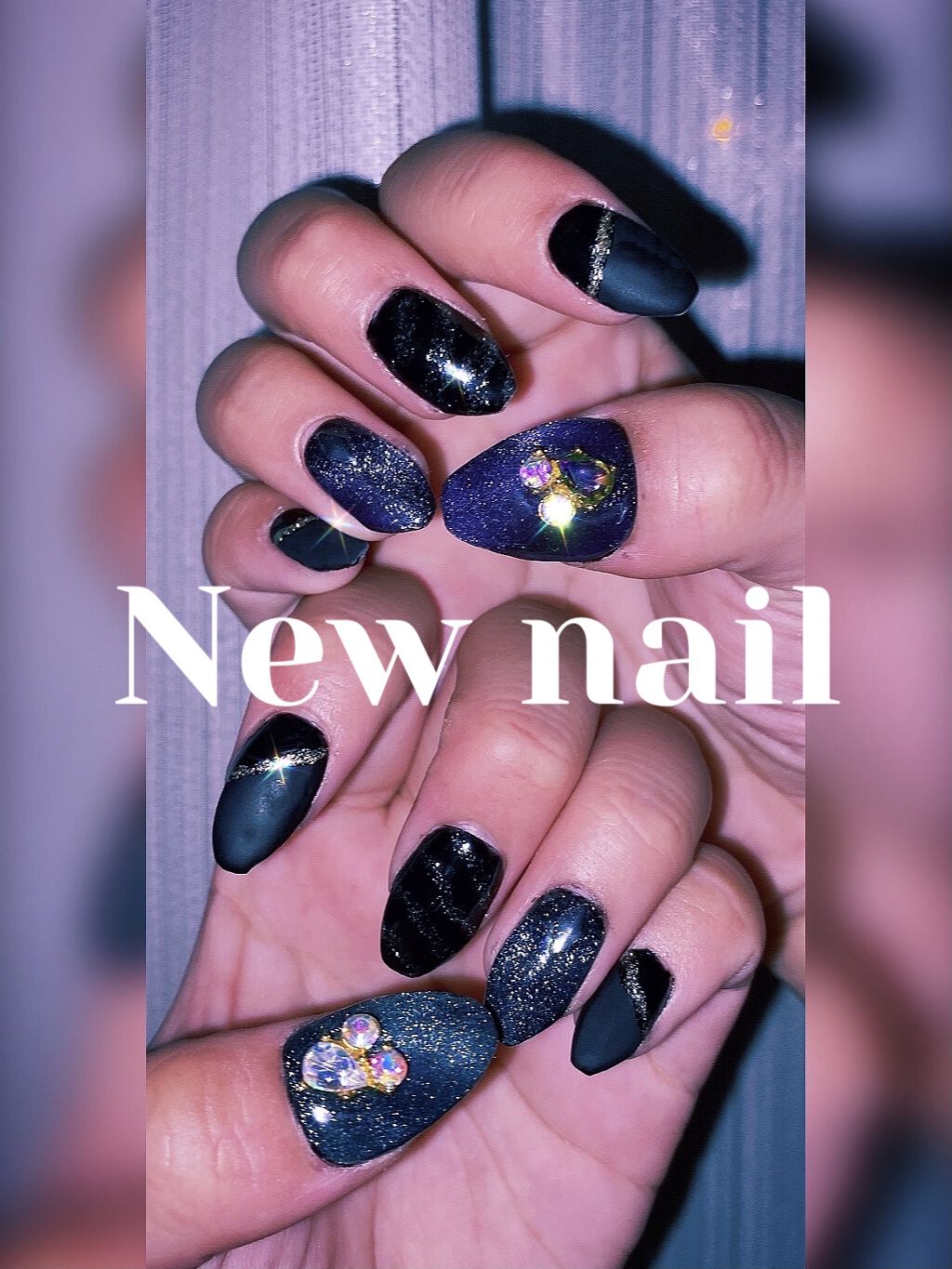 ジェルネイル（ライト対応）/セリア/ジェルネイルを使ったクチコミ（1枚目）