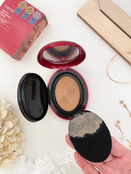 マスク フィット レッド クッション/TIRTIR(ティルティル)/クッションファンデーションを使ったクチコミ(2枚目)