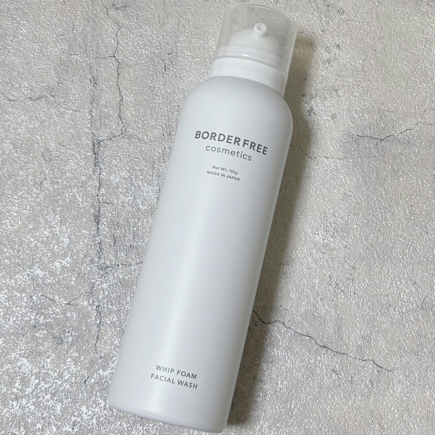 ホイップフォームフェイシャルウォッシュ/BORDER FREE cosmetics/洗顔フォームを使ったクチコミ(1枚目)