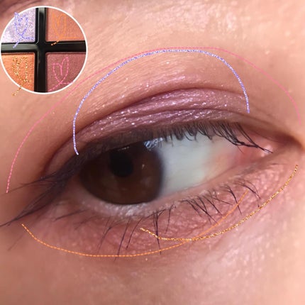 アディクション ザ アイシャドウ パレット/ADDICTION/アイシャドウパレットを使ったクチコミ(7枚目)