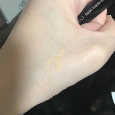 カジャルインクアーティスト 12 Golden Gilt(リミテッド エディション)/SHISEIDO/ジェル・クリームアイシャドウを使ったクチコミ（2枚目）