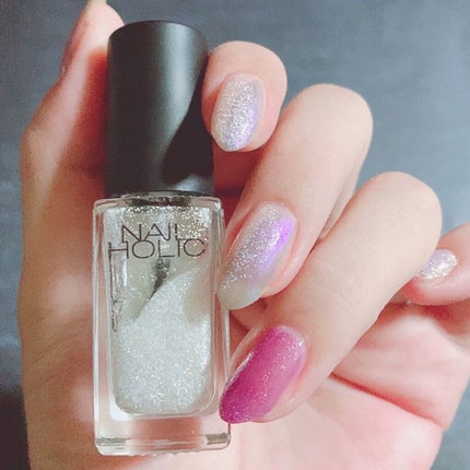 ネイルホリック Aurora Glitter/ネイルホリック/マニキュアを使ったクチコミ(7枚目)