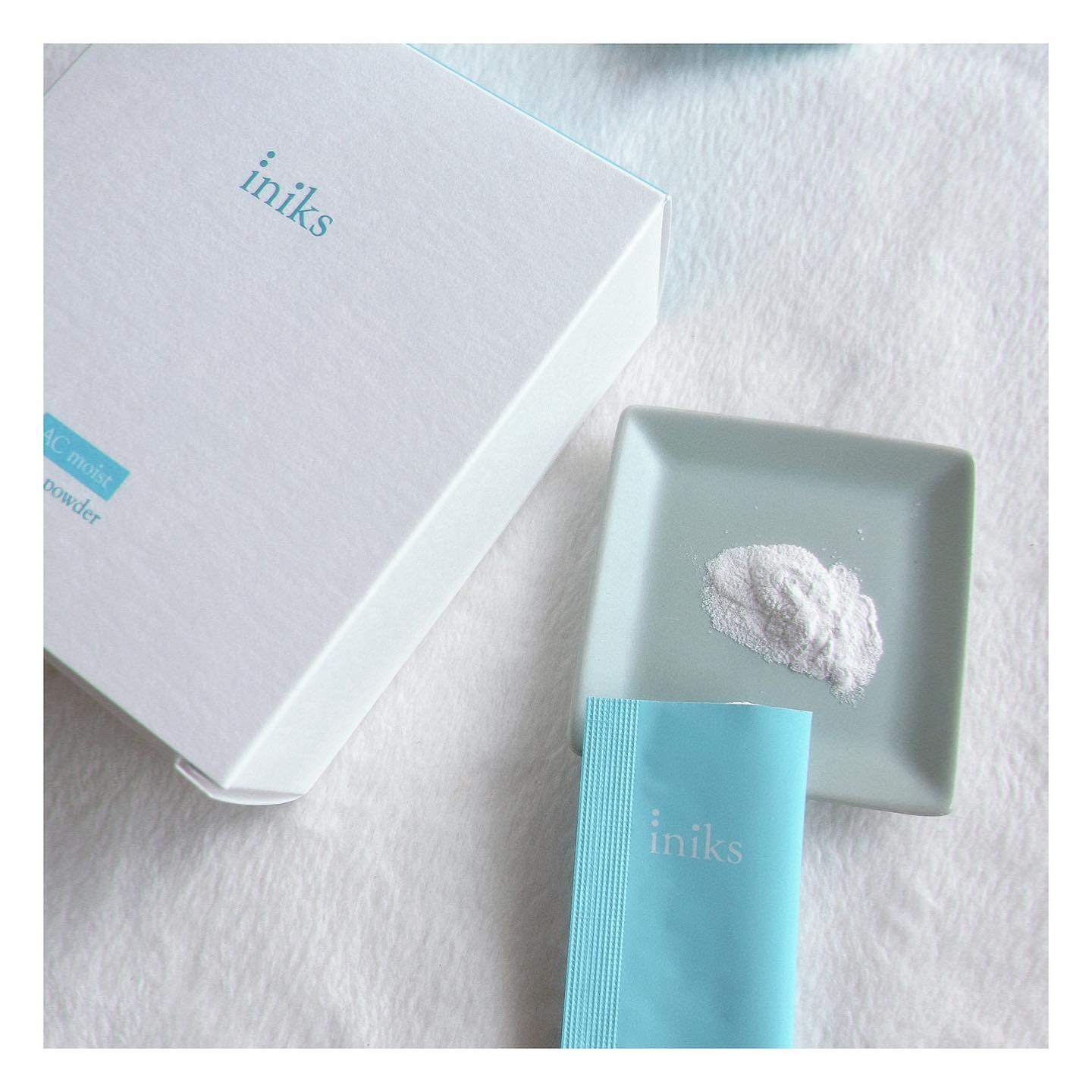 iniks ACモイスト ウォッシュ パウダーのクチコミ「LIPSを通じてiniks様よりいただきました。

角栓毛穴ケアでニキビ予防を効果的にしてくれ.....」（3枚目）