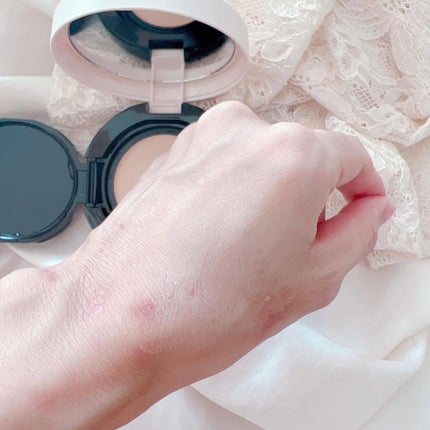 ドラマティッククッションジェリー/マキアージュ/クッションファンデーションを使ったクチコミ(4枚目)