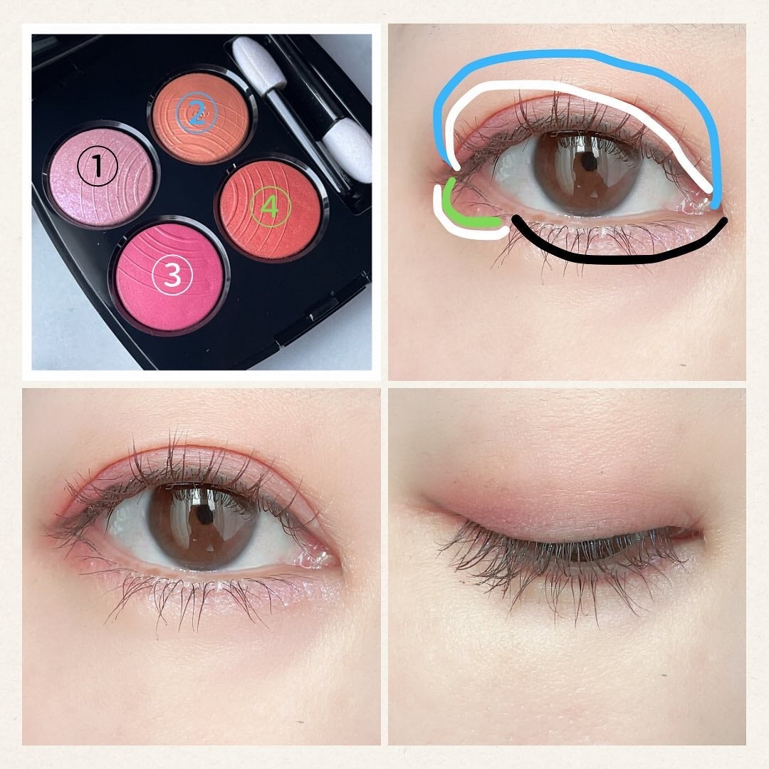 レ キャトル オンブル/CHANEL/アイシャドウパレットを使ったクチコミ(5枚目)