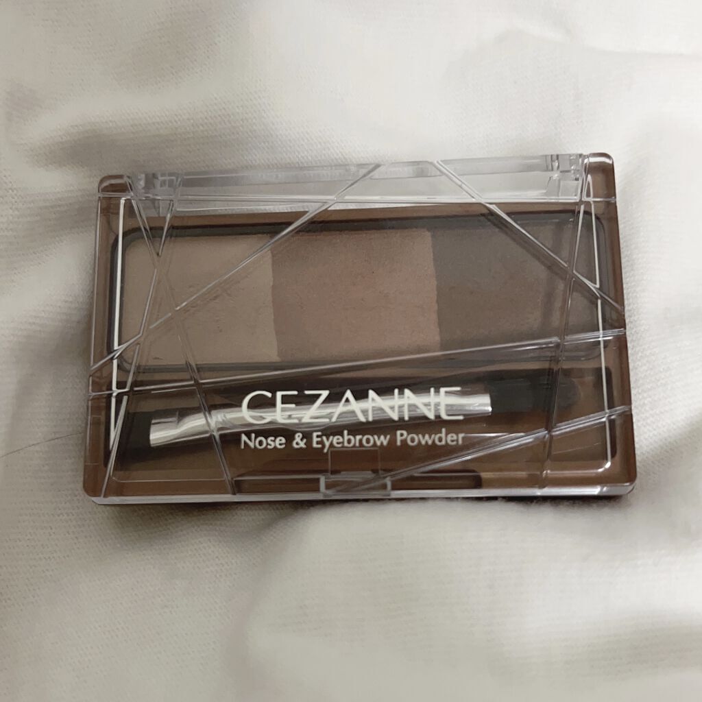 ノーズ＆アイブロウパウダー/CEZANNE/パウダーアイブロウを使ったクチコミ（1枚目）