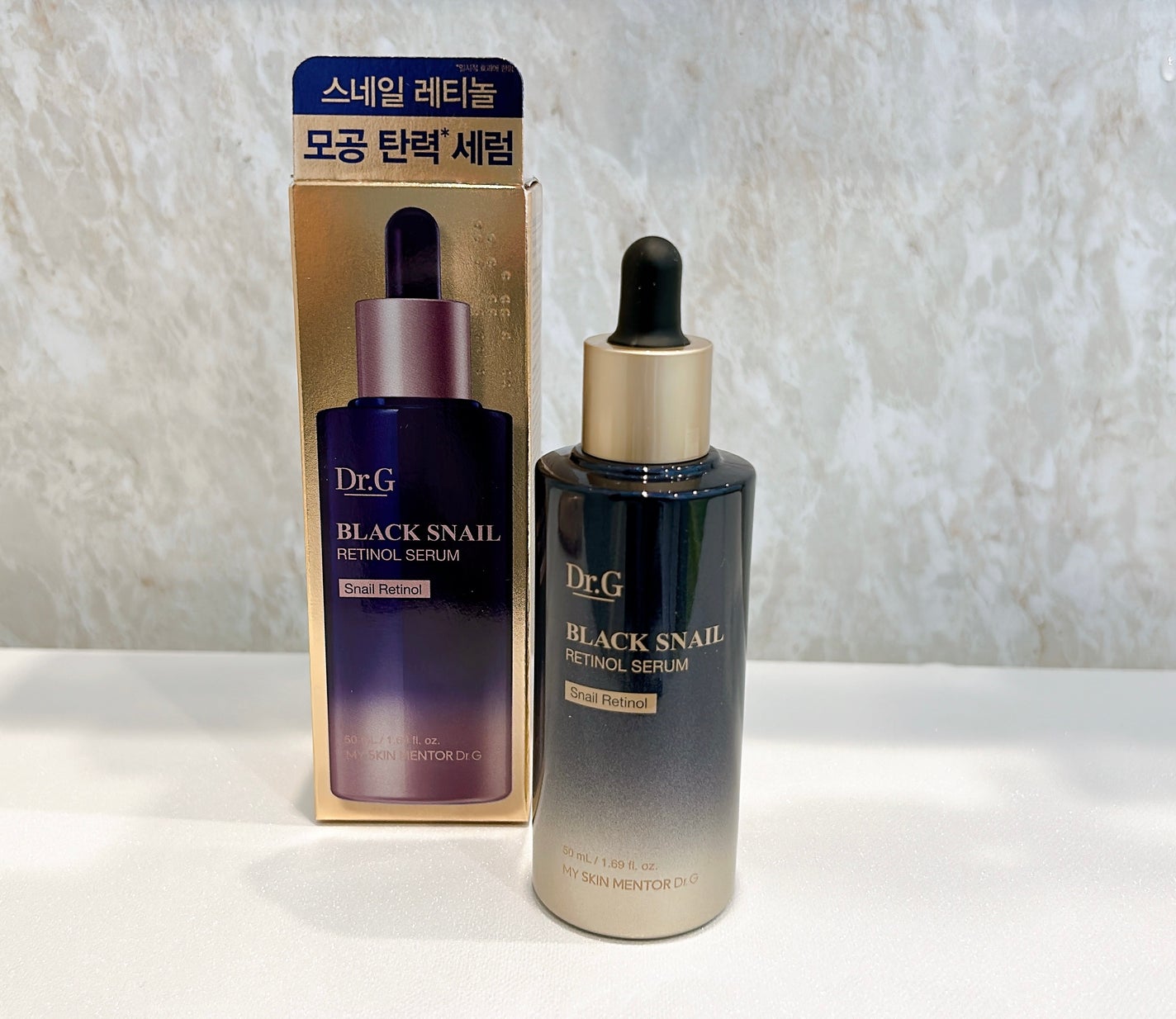 ブラックスネイルレチノールセラム/Dr.G/美容液を使ったクチコミ(8枚目)